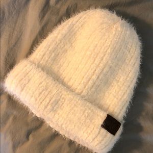 White beanie